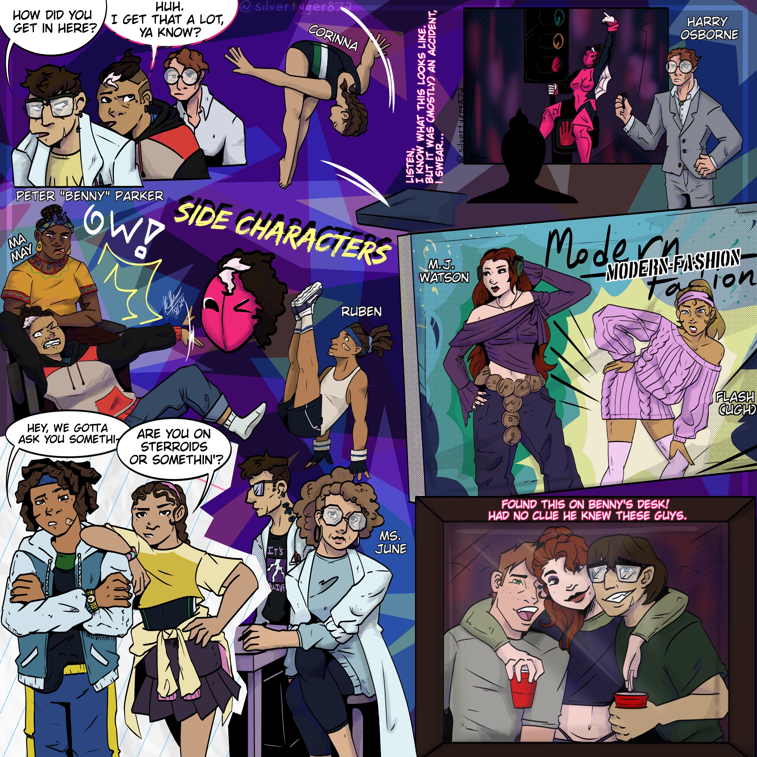 Web Rider Side Characters